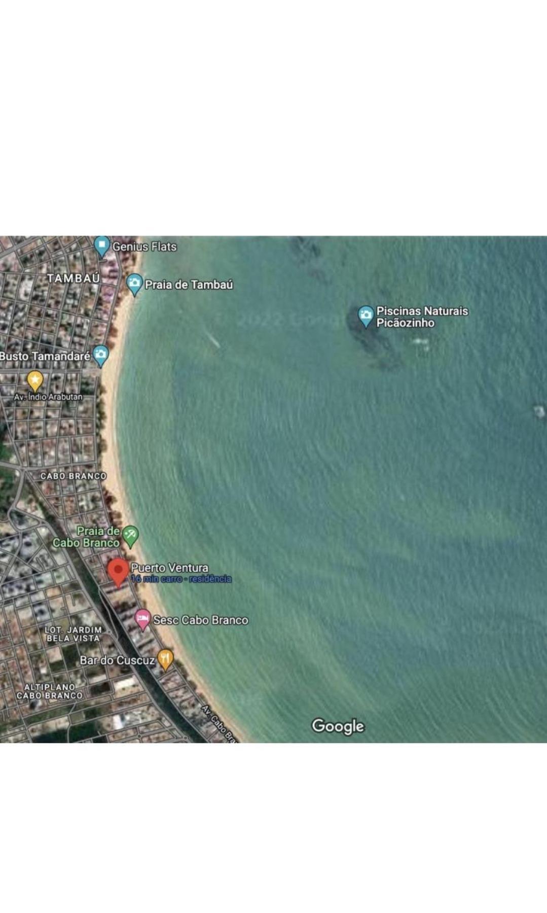 Flat Beira Mar Do Cabo Branco Apartment Joao Pessoa Exterior photo